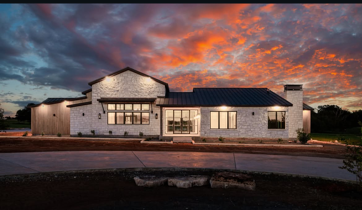 Texas custom home interior, designed and built by Woolsey